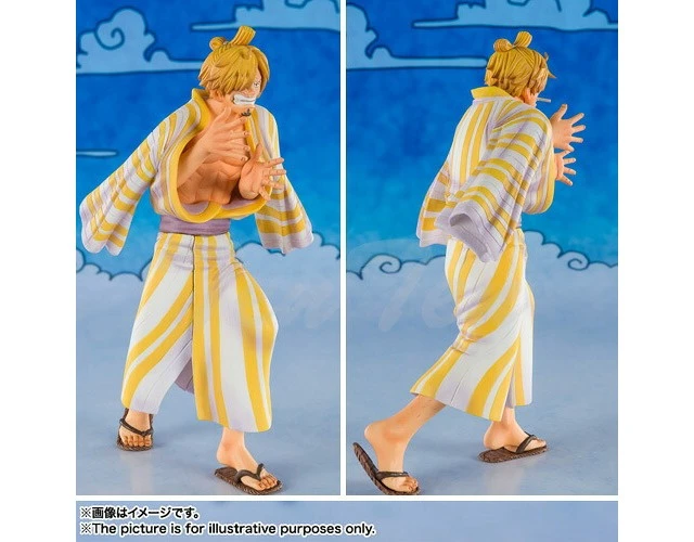 Alt view image 3 of 7 - Figuarts ZERO ONE PIECE Sanji Goro, Wano Country Arc Figure US DUTY PAID