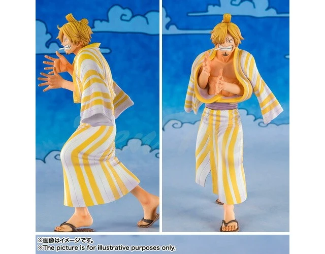 Alt view image 2 of 7 - Figuarts ZERO ONE PIECE Sanji Goro, Wano Country Arc Figure US DUTY PAID