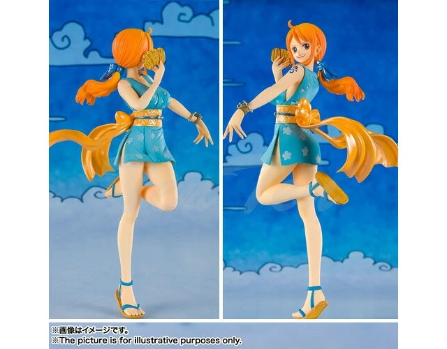 Alt view image 3 of 7 - Figuarts ZERO ONE PIECE Wano Country Arc Nami O-Nami Figure US DUTY PAID