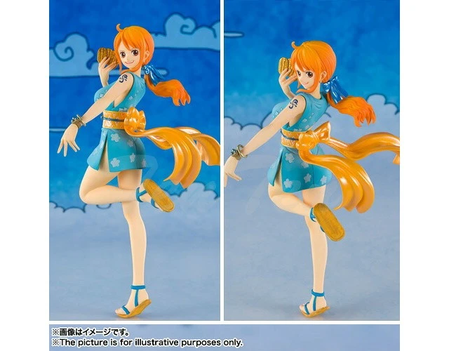 Alt view image 2 of 7 - Figuarts ZERO ONE PIECE Wano Country Arc Nami O-Nami Figure US DUTY PAID