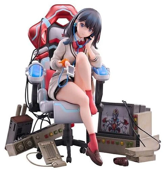 Main image of F:NEX SSSS.GRIDMAN Rikka Takarada Gaming Chair Ver. 1/7 Figure US DUTY PAID