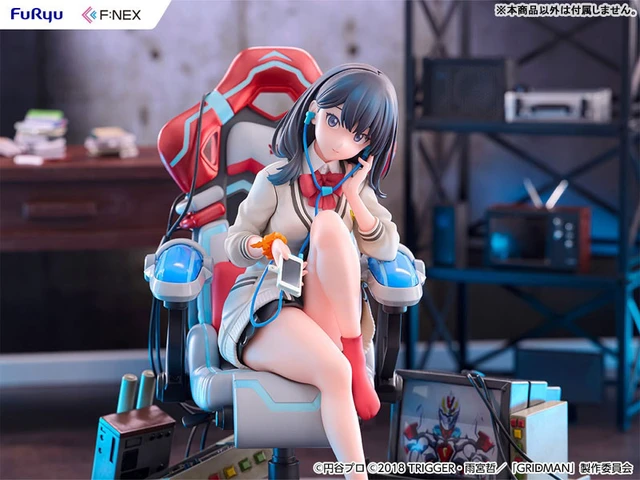 Alt view image 6 of 6 - F:NEX SSSS.GRIDMAN Rikka Takarada Gaming Chair Ver. 1/7 Figure US DUTY PAID