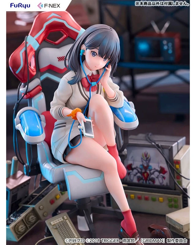 Alt view image 5 of 6 - F:NEX SSSS.GRIDMAN Rikka Takarada Gaming Chair Ver. 1/7 Figure US DUTY PAID