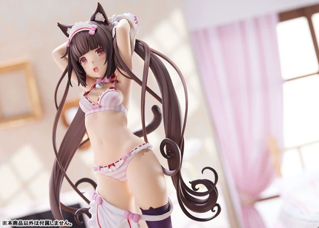 Alt view image 4 of 6 - PLUM Nekopara Chocola Changing Clothes Ver. 1/7 Figure US Import Fees Included