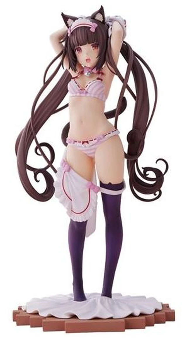 Main image of PLUM Nekopara Chocola Changing Clothes Ver. 1/7 Figure US Import Fees Included