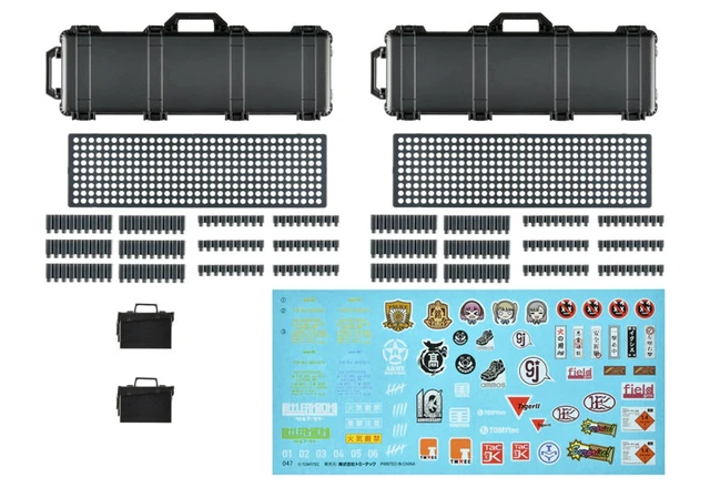 Alt view image 2 of 6 - LittleArmory LD047 Military Hard Case C 1/12 Model Kit US Import Fees Included