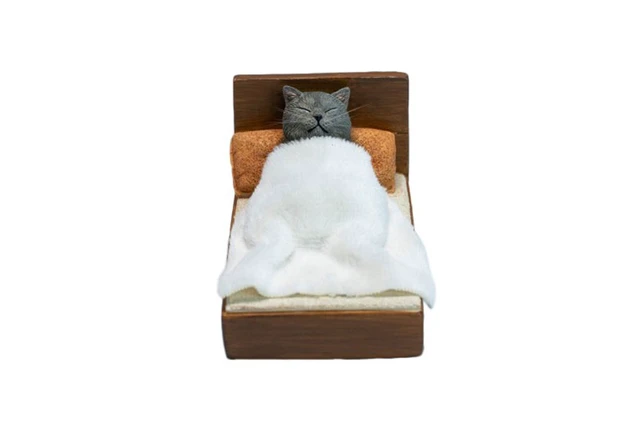 Alt view image 2 of 6 - JXK Studio Slumber Cat Ver. A Figure US Import Fees Included