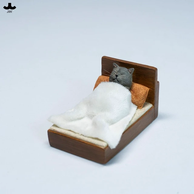 Alt view image 4 of 6 - JXK Studio Slumber Cat Ver. A Figure US Import Fees Included