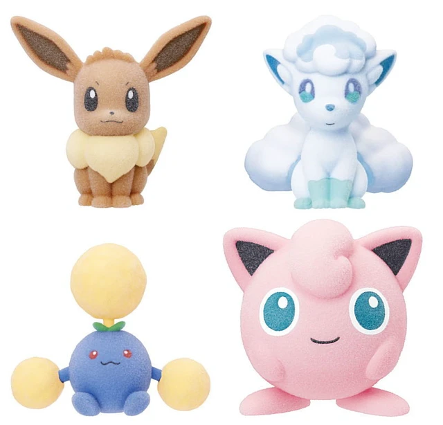Alt view image 2 of 2 - TakaraTomyArts Pokemon Part.2 Flocky Doll Mini Figure Set of 4 US DUTY PAID