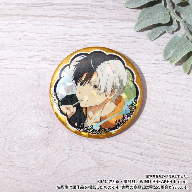 Alt view image 3 of 3 - Movic WIND BREAKER Hologram Badge Box of 10 US Import Fees Included