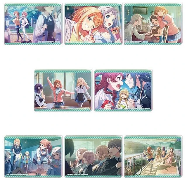 Main image of Movic Gakuen Idolmaster Noble Art Collection Vol. 2 Box of 8 US DUTY PAID