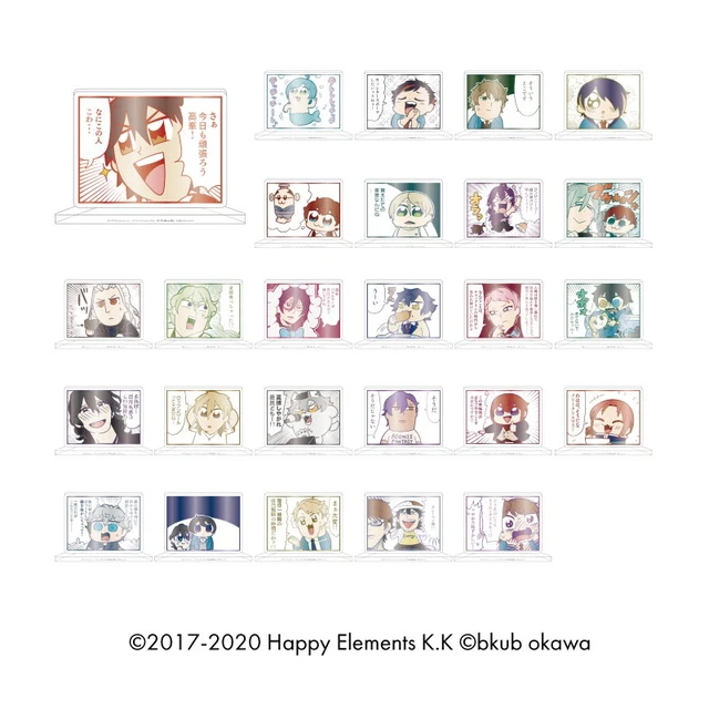 Alt view image 2 of 2 - Ikurie Ensemble Stars!! Vol. 2 Acrylic Stand Complete Set US DUTY PAID