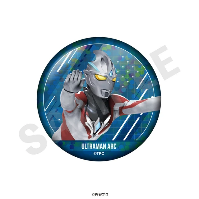 Alt view image 2 of 6 - Ultraman Series Ultraman Arc Can Badge Box of 10 US Import Fees Included