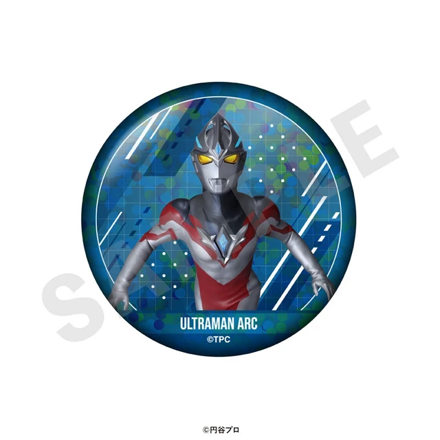 Alt view image 6 of 6 - Ultraman Series Ultraman Arc Can Badge Box of 10 US Import Fees Included