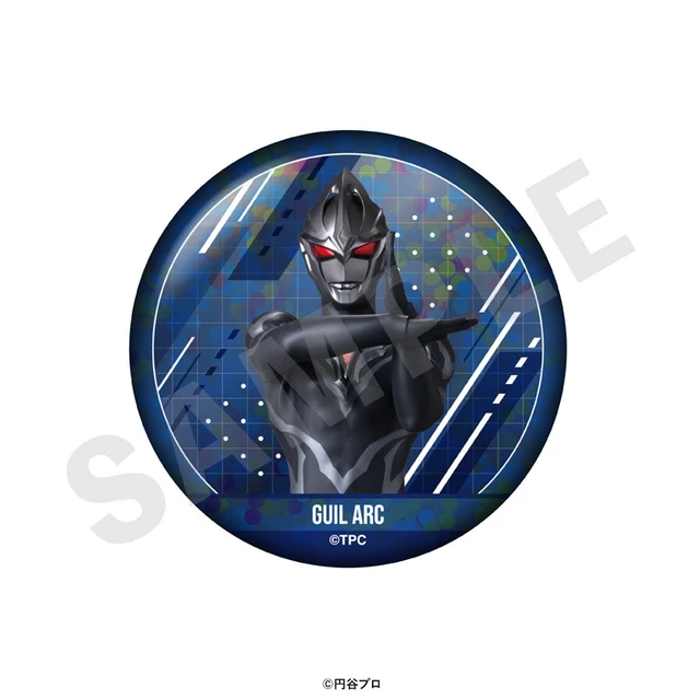 Alt view image 3 of 6 - Ultraman Series Giru Aaku Can Badge Box of 10 US Import Fees Included