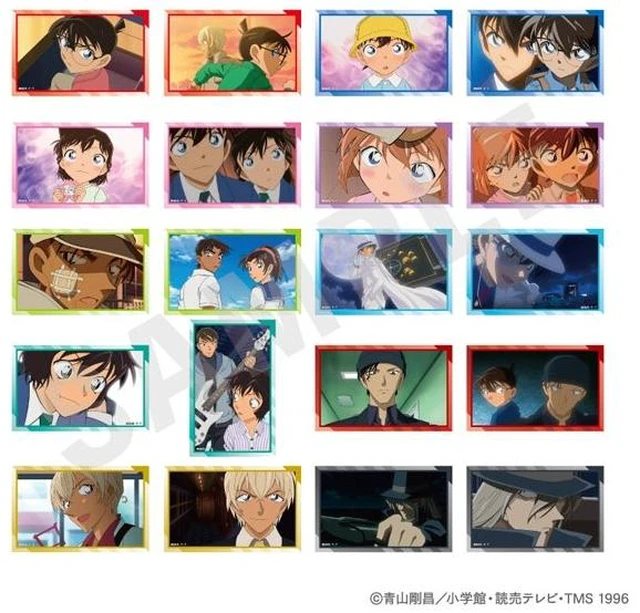 Main image of coly Detective Conan Favorite Series Sticker 10 Packs US DUTY PAID