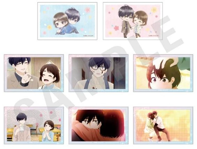 Main image of Hananoi-kun to Koi no Yamai Sticker Set of 8 US Import Fees Included
