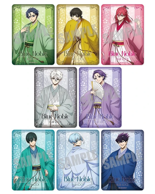 Alt view image 2 of 2 - Blue Lock Blue Noble Ver. Trading Card Set of 8 US Import Fees Included
