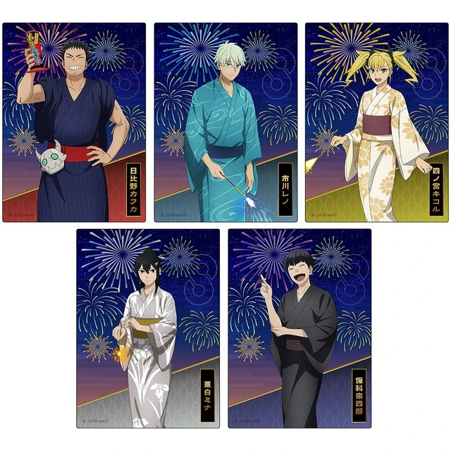 Alt view image 2 of 5 - Movic Kaiju No. 8 Yukata Ver. Trading Card Box of 5 US Import Fees Included