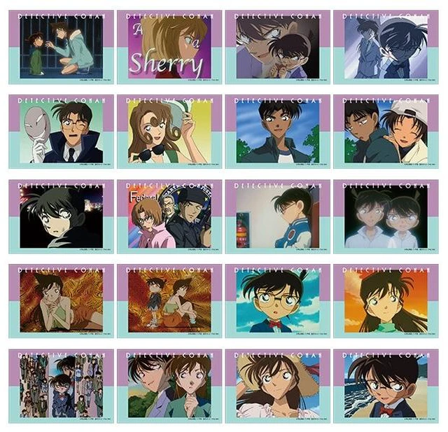 Main image of Movic Detective Conan Memorial Bromide Collection Vol. 3 Photo Card Box of 10