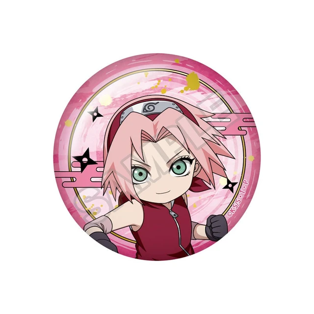 Alt view image 4 of 6 - GRANUP NARUTO Shippuden Battle Vol. 1 Can Badge Box of 6 US Import Fees Included