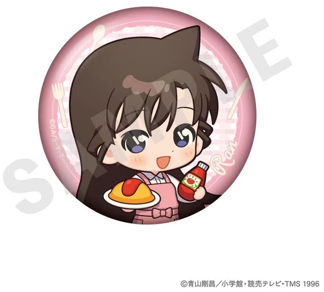 Alt view image 4 of 6 - Detective Conan Mini Character Kitchen Ver. Can Badge Box of 8 US DUTY PAID