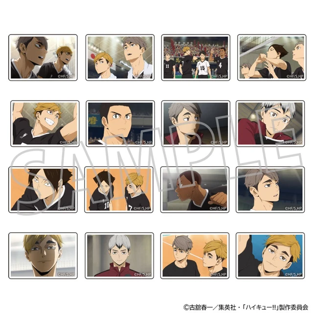 Alt view image 2 of 2 - Movic Haikyu!! Custom Magnet Collection Inarizaki High School Box of 8