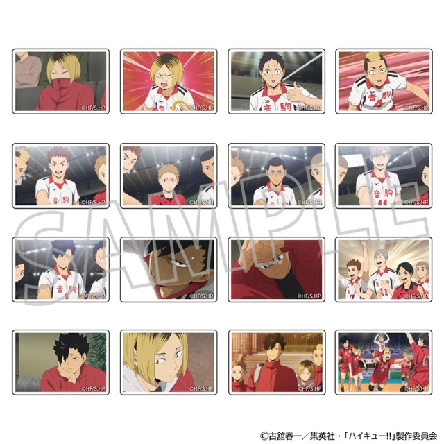 Alt view image 2 of 2 - Movic Haikyu!! Nekoma High School Magnet Box of 8 US Import Fees Included