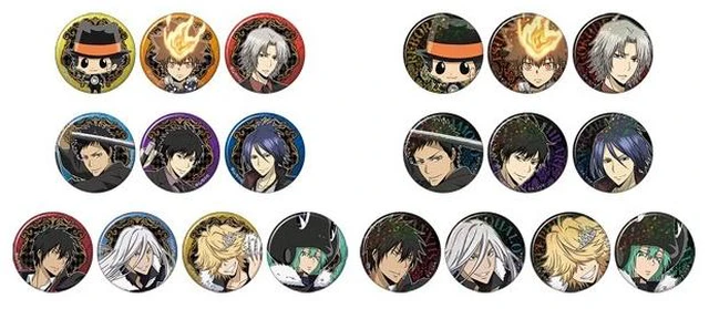 Main image of Movic Hitman Reborn! Badge Box of 10 Bonus US Import Fees Included