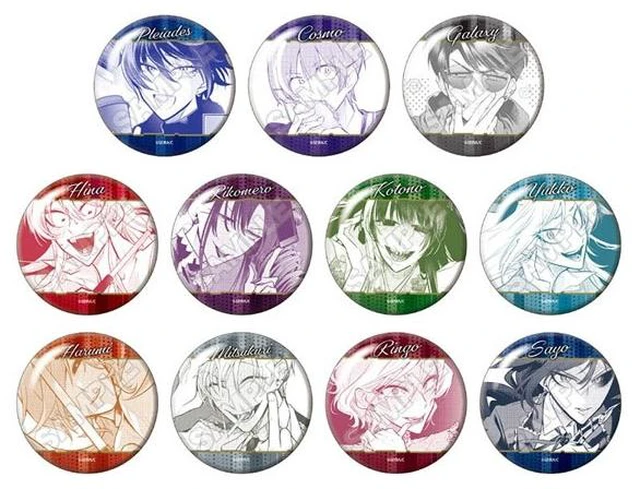 Main image of GRANUP Gachikoi Nenchakujuu Can Badge Box of 11 US DUTY PAID