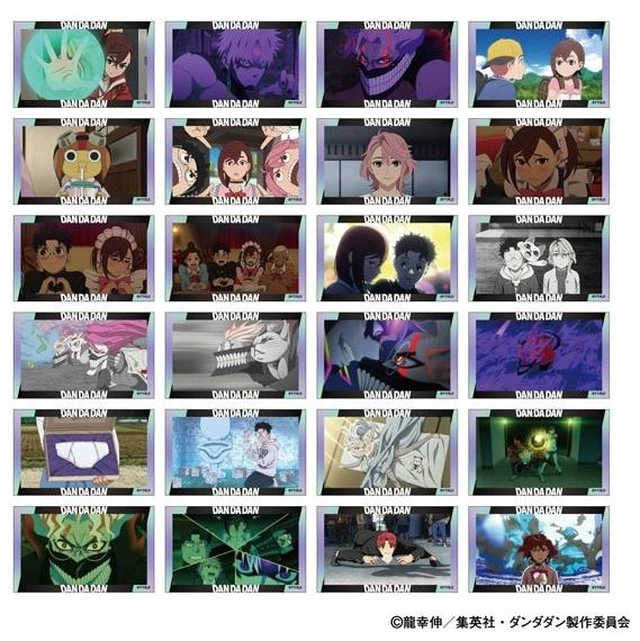 Main image of Movic Dandadan Memorial Clear Card Collection Trading Card Box of 12