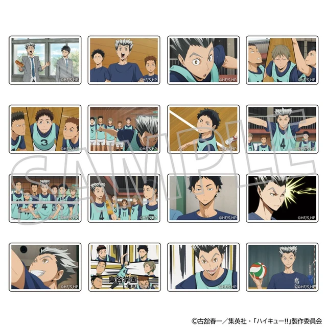 Alt view image 2 of 2 - Movic Haikyu!! Custom Magnet Collection Fukurodani Academy High School Box of 8