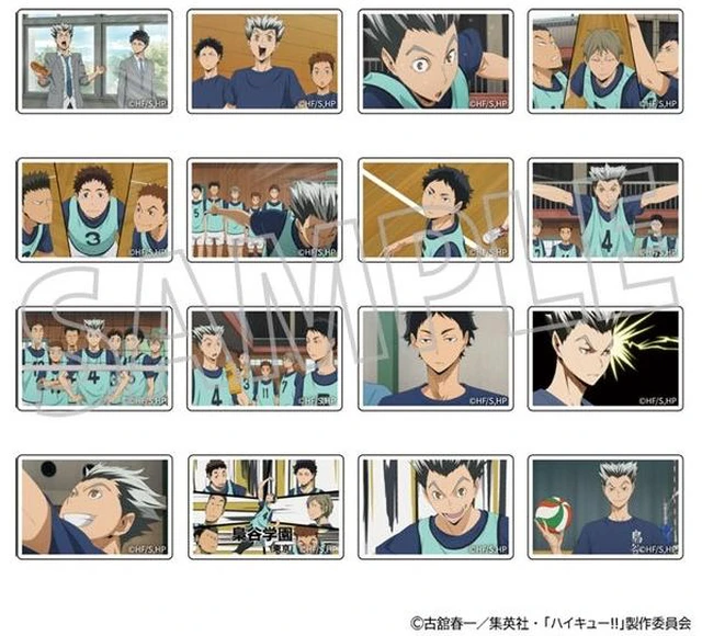 Main image of Movic Haikyu!! Custom Magnet Collection Fukurodani Academy High School Box of 8