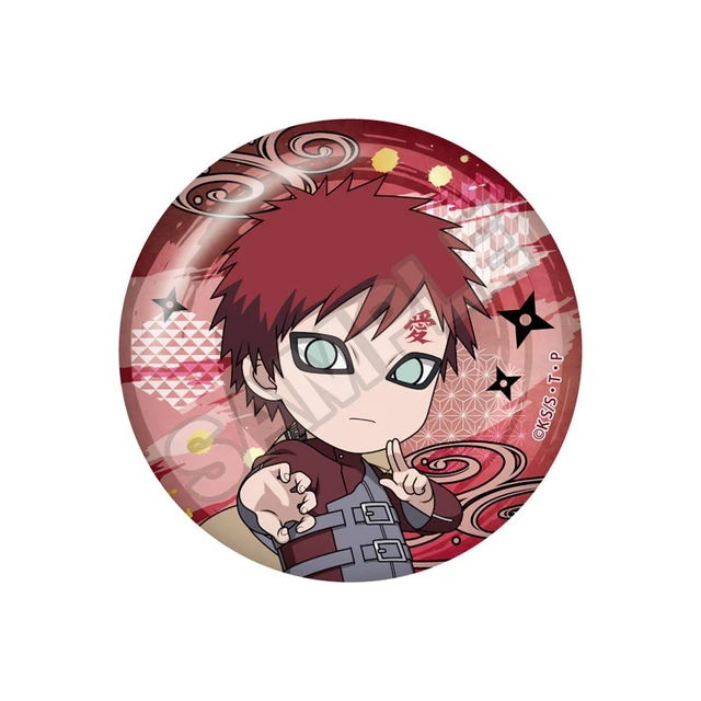 Alt view image 3 of 6 - GRANUP Naruto Shippuden Battle Vol. 2 Can Badge Box of 6 US Import Fees Included