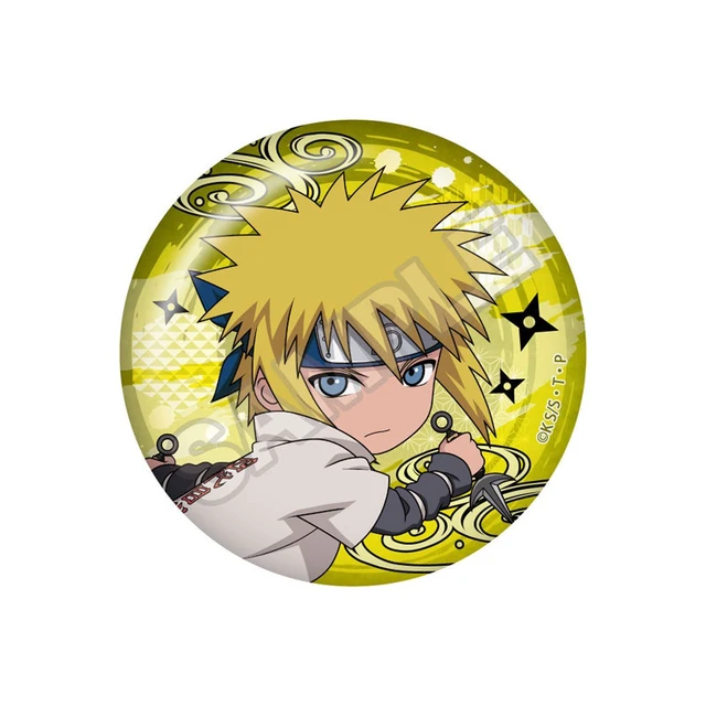 Alt view image 2 of 6 - GRANUP Naruto Shippuden Battle Vol. 2 Can Badge Box of 6 US Import Fees Included