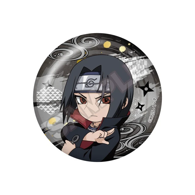 Alt view image 4 of 6 - GRANUP Naruto Shippuden Battle Vol. 2 Can Badge Box of 6 US Import Fees Included