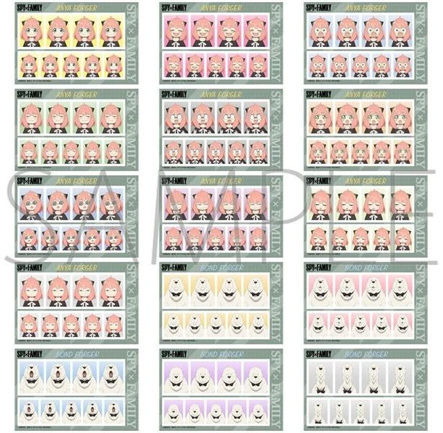 Main image of Movic SPY x FAMILY ID Photo Studio Box of 15 US Import Fees Included