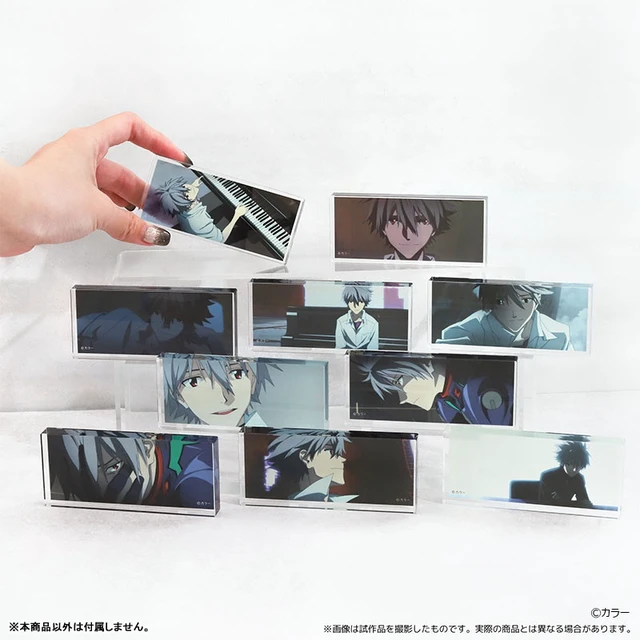 Alt view image 3 of 6 - Movic Evangelion: New Theatrical Edition Acrylic Block Box of 10 US DUTY PAID