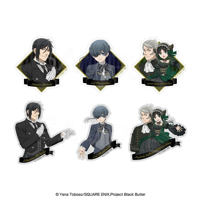 Alt view image 2 of 2 - Avengers Black Butler Green Witch Arc Sticker Box of 6 US Import Fees Included