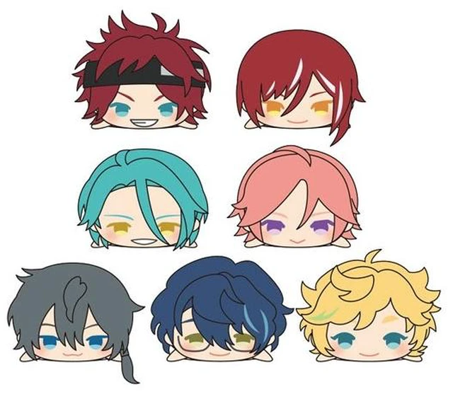 Main image of Esukei Japan Ensemble Stars!! Vol. 9 Squishy Mascot Box of 7 US DUTY PAID