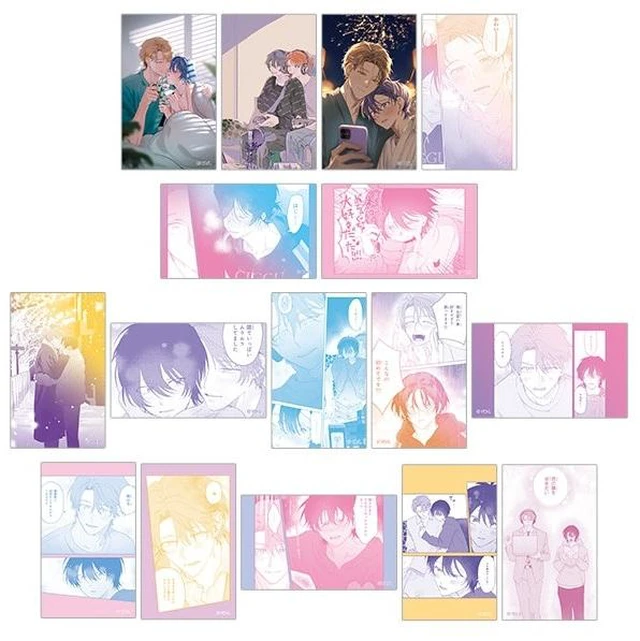 Main image of Movic Senpai, Naka Misete Clear Sheet Collection Clear File Box of 8