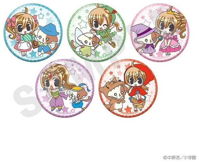 Main image of Kirarin Revolution Can Badge Box of 5 Trading Kirakira US Import Fees Included