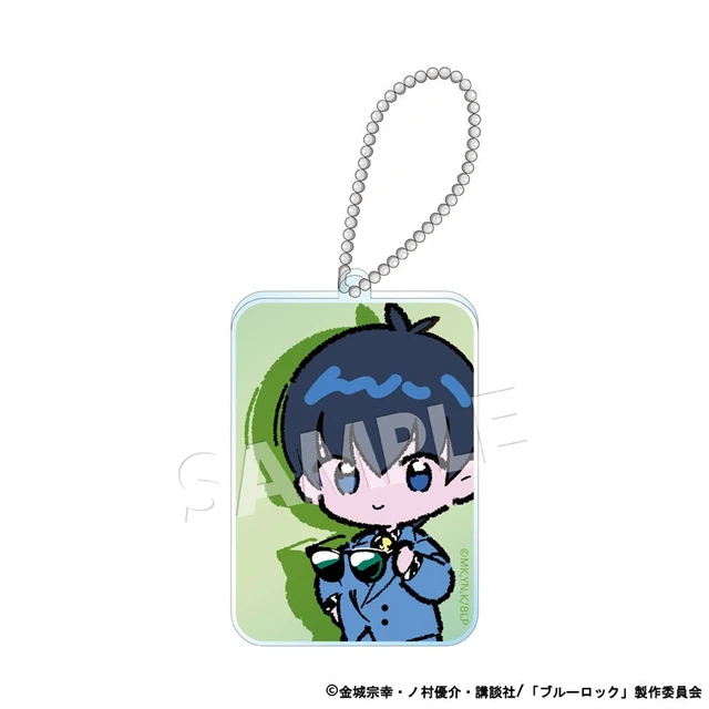 Alt view image 2 of 6 - High Season Blue Lock The Bubble Generation Acrylic Keychain Box of 8