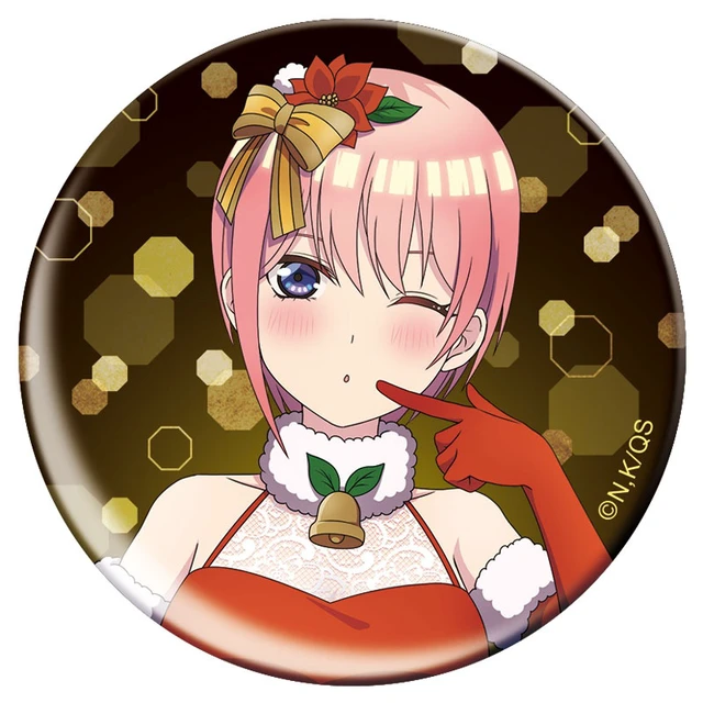 Alt view image 3 of 6 - Movic The Quintessential Quintuplets Nakano Ichika Badge Box of 6 US DUTY PAID