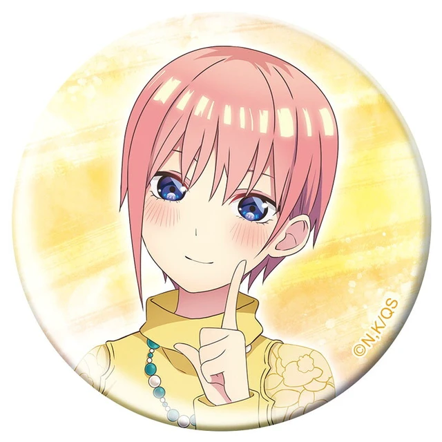 Alt view image 5 of 6 - Movic The Quintessential Quintuplets Nakano Ichika Badge Box of 6 US DUTY PAID