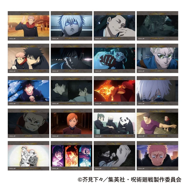 Alt view image 2 of 5 - Movic Jujutsu Kaisen Season 2 Kirasute Collection Sticker Box of 10 US DUTY PAID