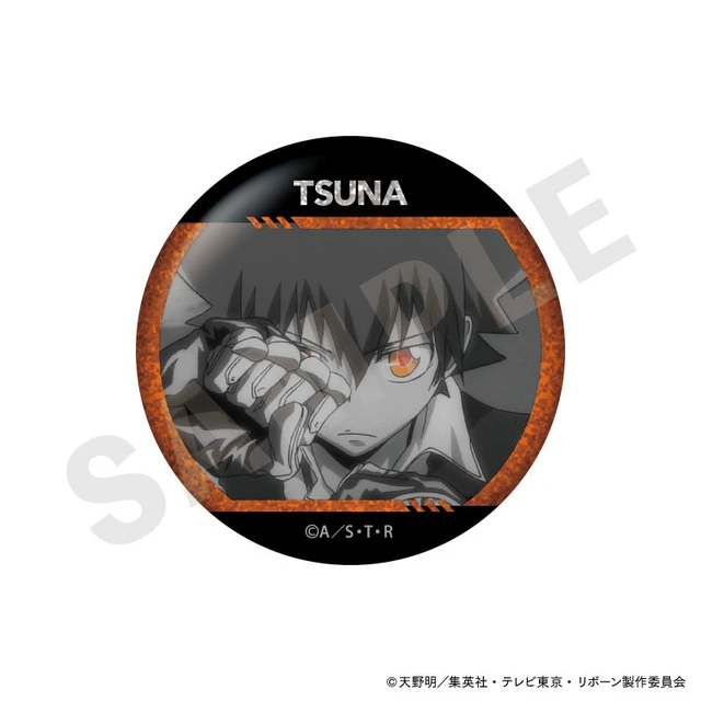 Alt view image 2 of 6 - Hitman REBORN! Part Color Series Glitter Can Badge Box of 10 US DUTY PAID