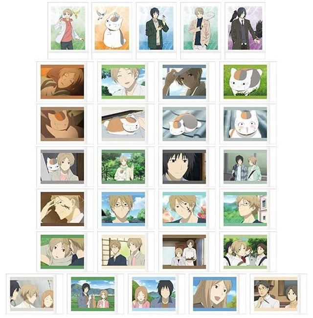 Main image of Movic Natsume's Book of Friends Pashakore Scene Photo Trading Card Box of 10
