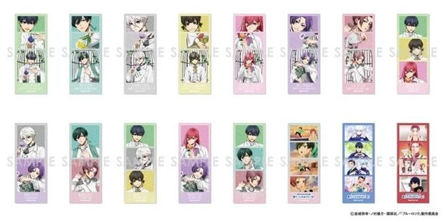 Main image of Sol International Blue Lock Flower Cage Photo Card Box of 16 US DUTY PAID