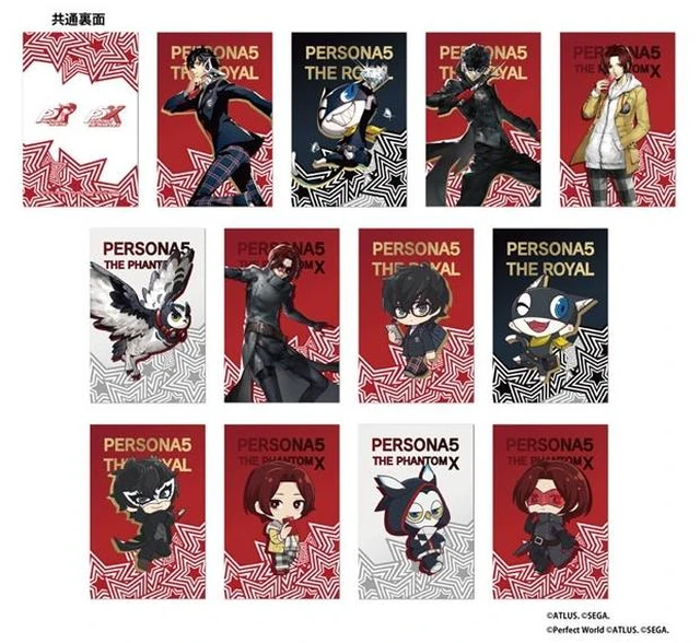 Main image of Persona 5 The Royal & The Phantom X Trading Card Box of 6 US DUTY PAID